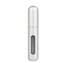 Travel Cologne - Refillable portable Fragrance bottle (SILVER)