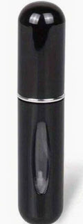 Travel Cologne - Refillable portable Fragrance bottle (BLACK)
